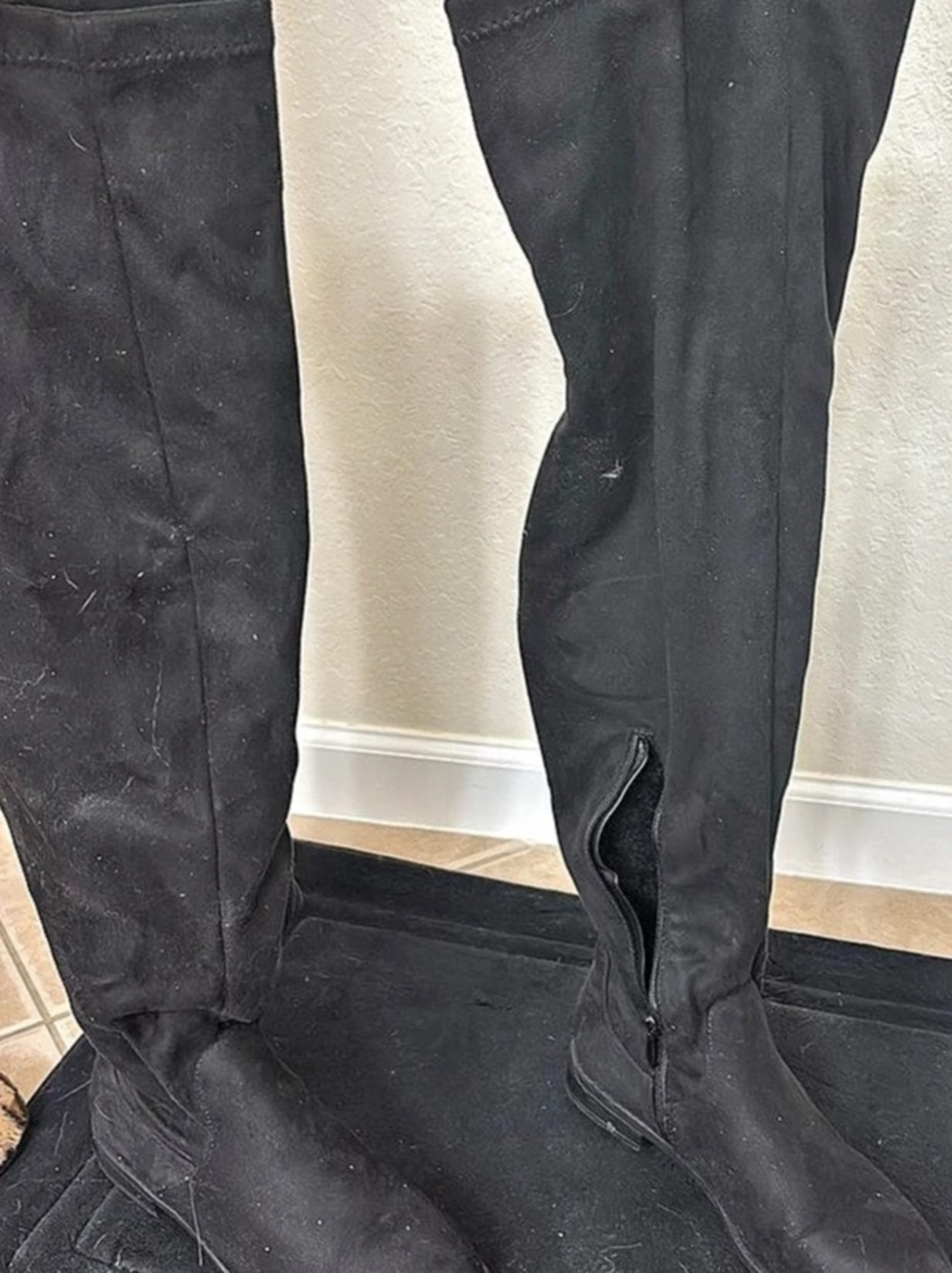 Black Over-the-Knee Boots
